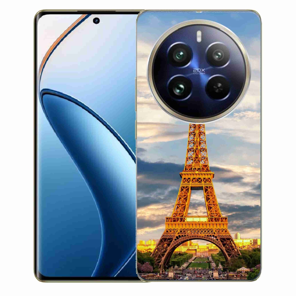 Gelový kryt mmCase na Realme 12 Pro 5G/12 Pro+ 5G - eiffelova věž 3