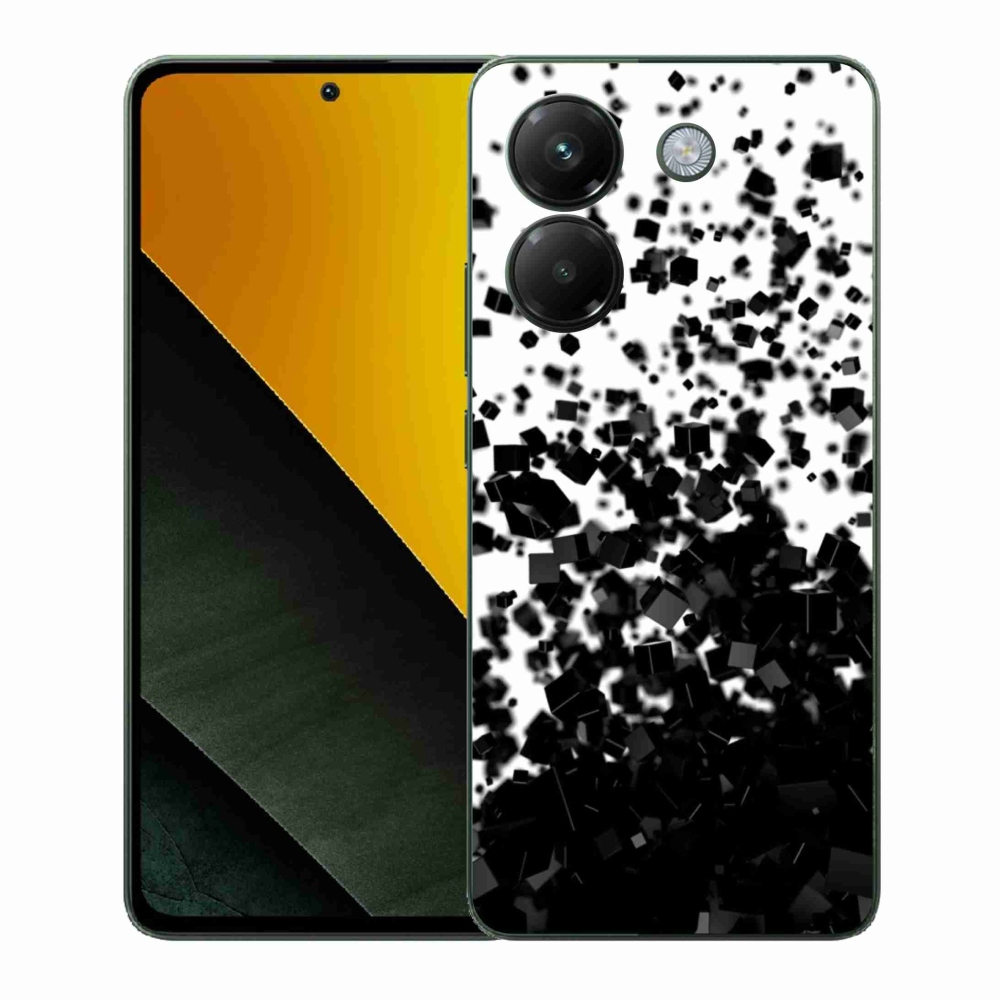 Gelový kryt mmCase na Xiaomi Poco M7 Pro 5G - abstraktní vzor 1