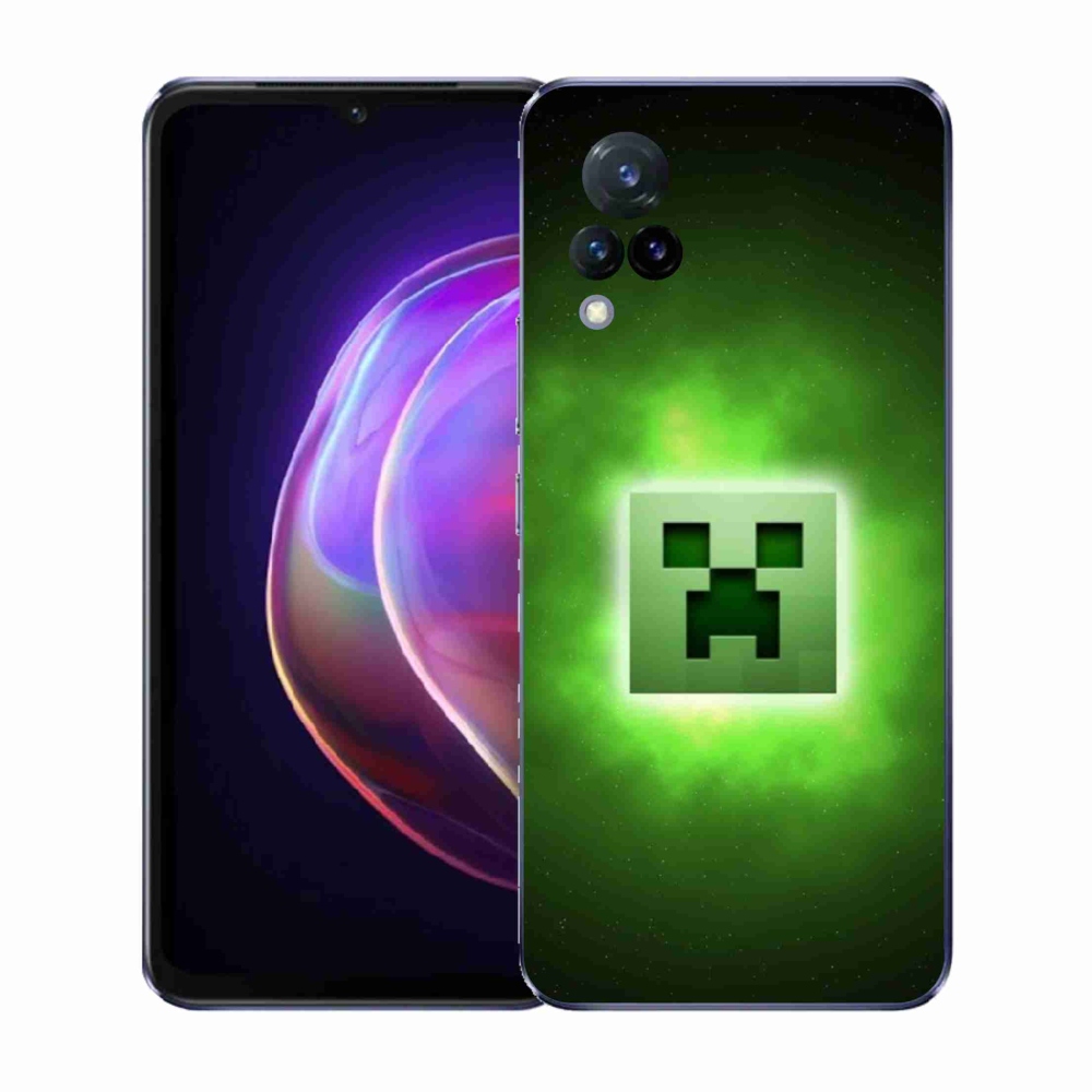 Gelový kryt mmCase na Vivo V21 4G/5G - minecraft
