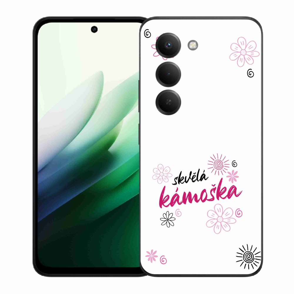 Gelový kryt mmCase na Xiaomi Redmi 15 5G - skvělá kámoška bílé pozadí