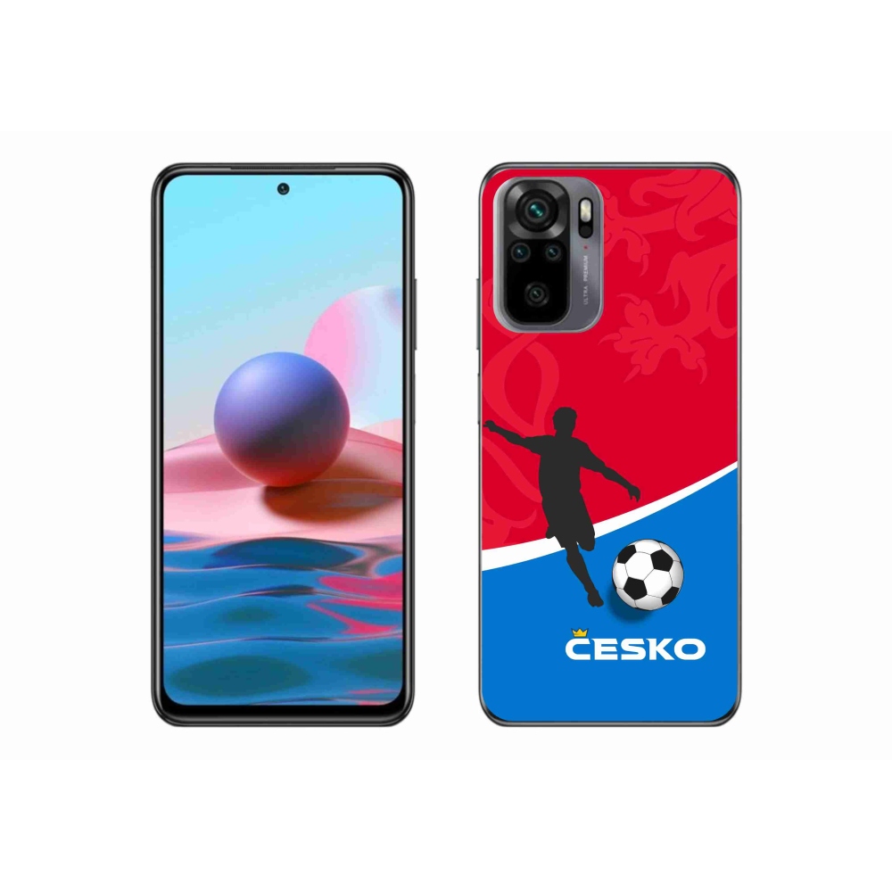 Gelový kryt mmCase na Xiaomi Poco M5s - fotbal Česko