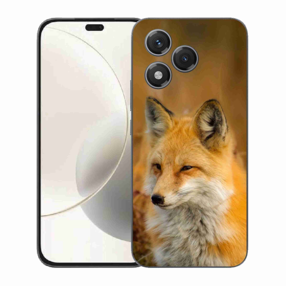 Gelový kryt mmCase na Honor 400 Lite - liška