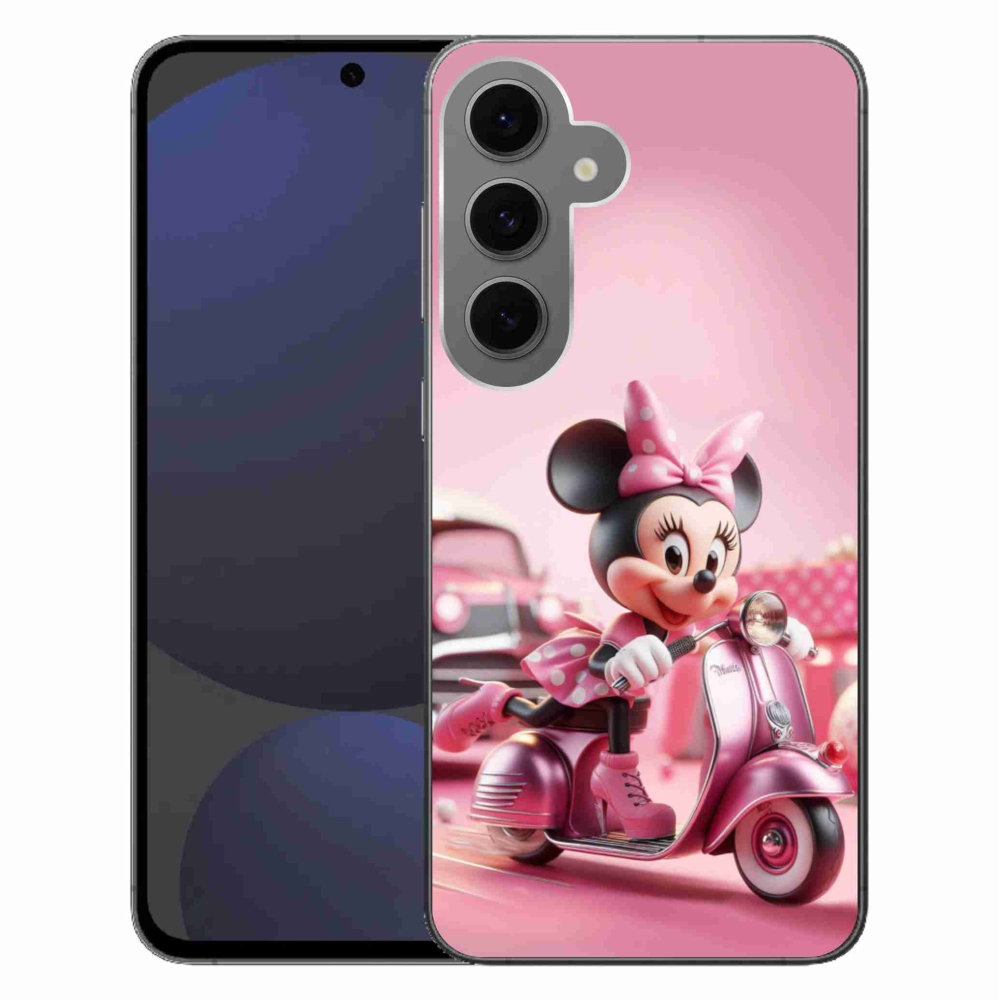 Gelový kryt mmCase na Samsung Galaxy S24 FE - minnie 1