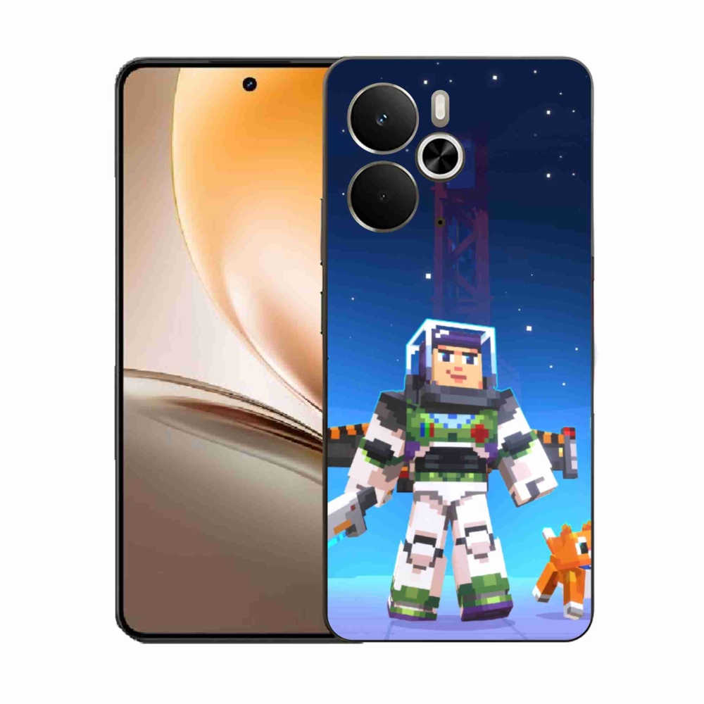 Gelový kryt mmCase na Realme 14 5G - minecraft 2