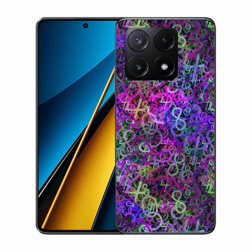 Gelový kryt mmCase na Xiaomi Poco X6 Pro 5G - abstraktní motiv 25