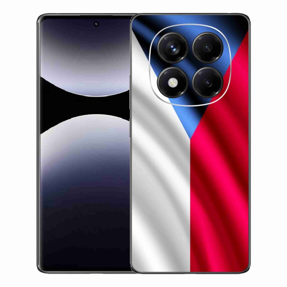 Gelový kryt mmCase na Xiaomi Redmi Note 14 Pro - česká vlajka