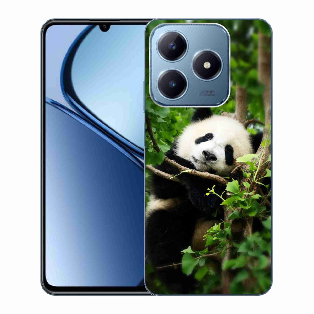 Gelový kryt mmCase na Realme C63 - panda