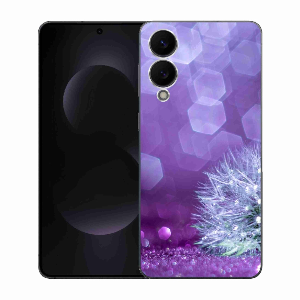 Gelový kryt mmCase na Samsung Galaxy S25 Edge - odkvetlá pampeliška 2