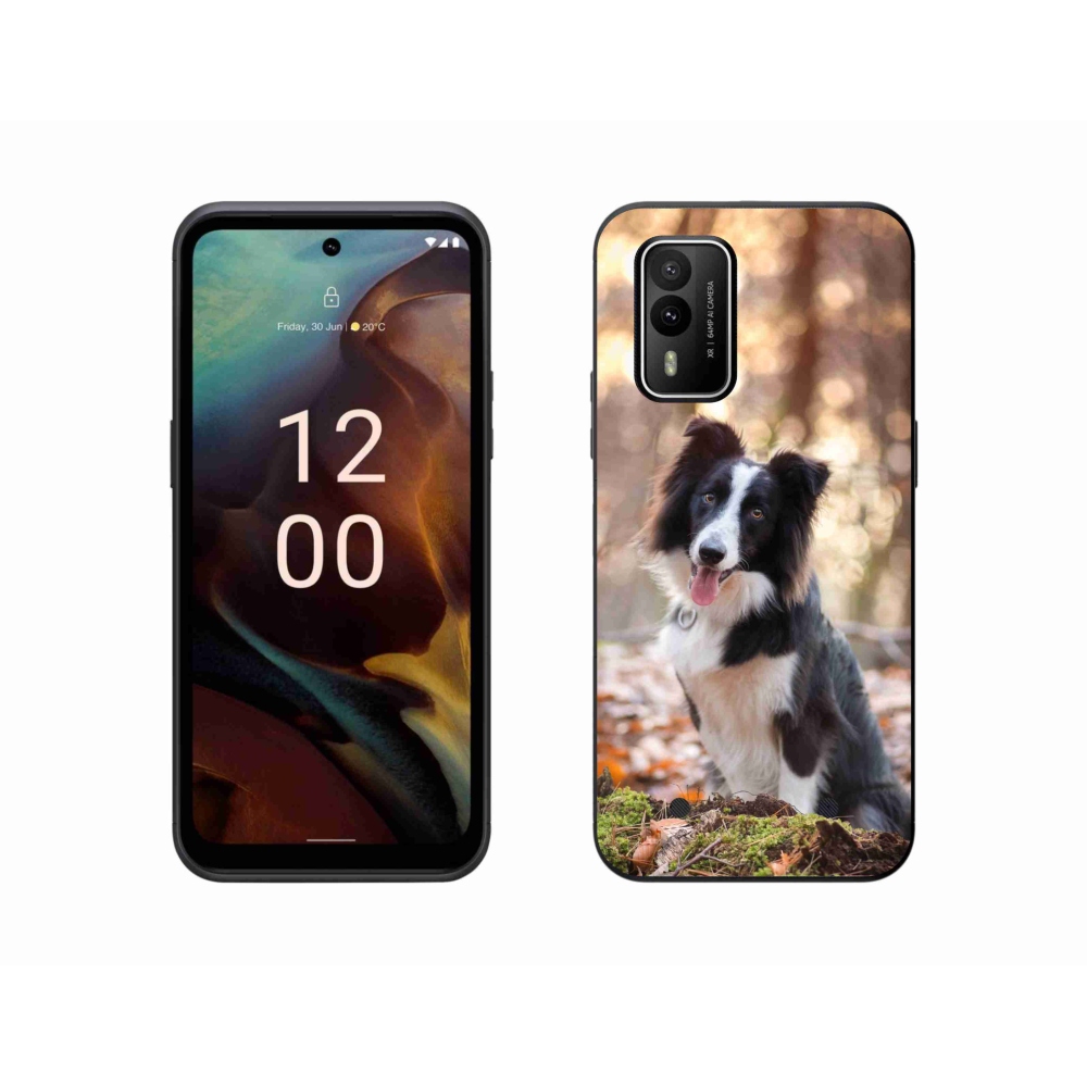Gelový obal mmCase na Nokia XR21 - border kolie 1