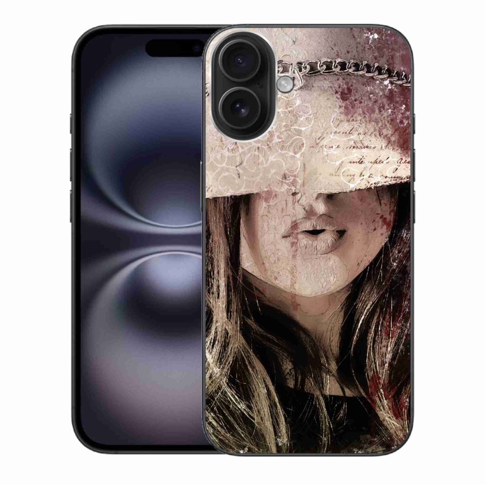 Gelový kryt mmCase na iPhone 16 Plus - dívka