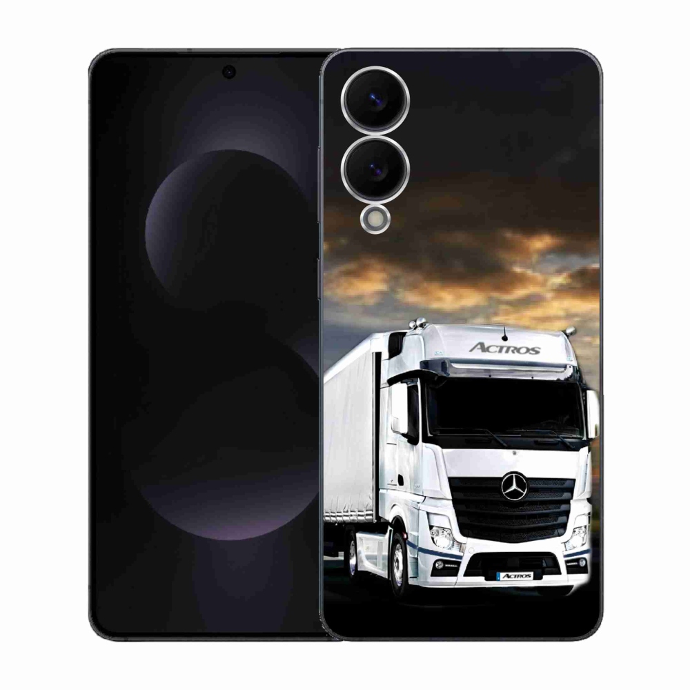 Gelový kryt mmCase na Samsung Galaxy S25 Edge - kamion