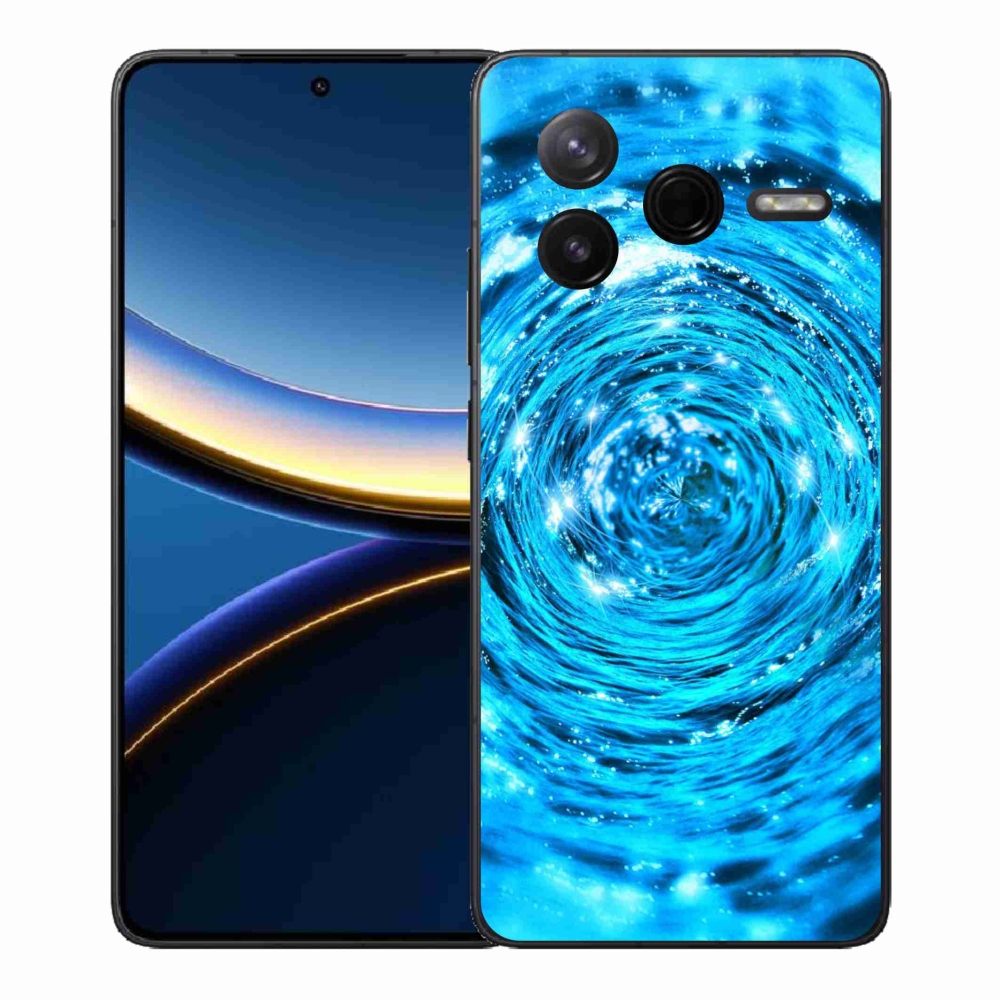 Gelový kryt mmCase na Xiaomi Poco F7 Pro - vodní vír