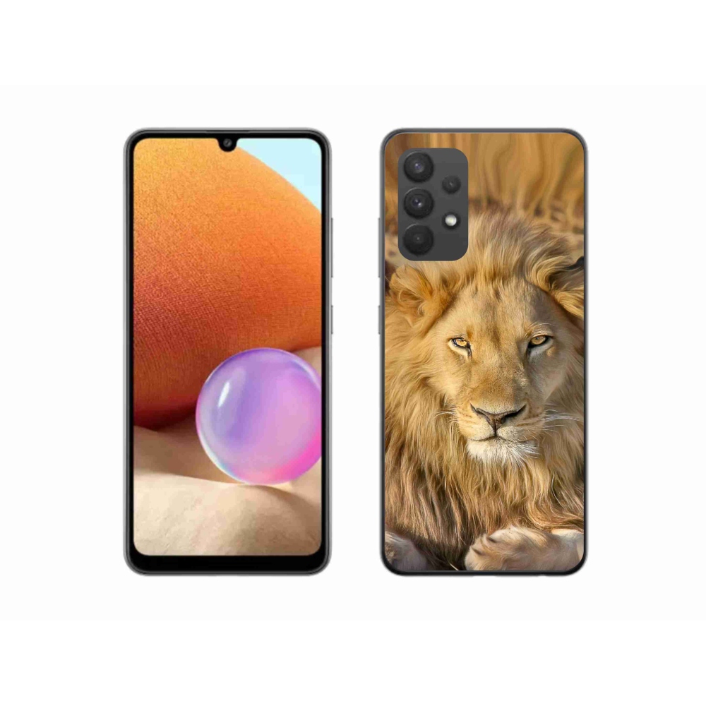 Gelový kryt mmCase na Samsung Galaxy A32 4G - lev 2