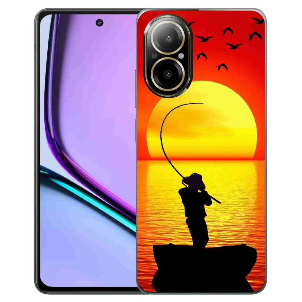 Gelový kryt mmCase na Realme C67 - rybaření