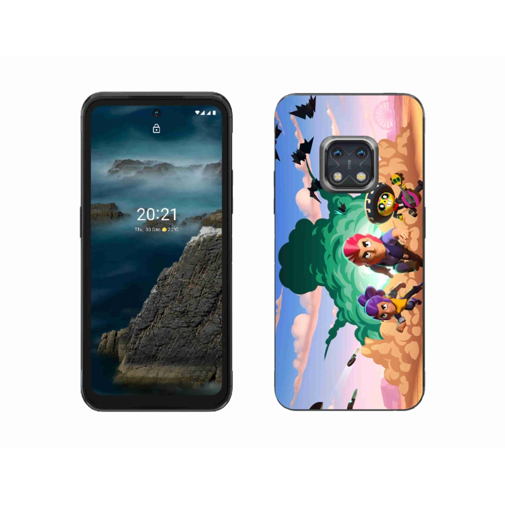 Gelový kryt mmCase na Nokia XR20 - brawl stars