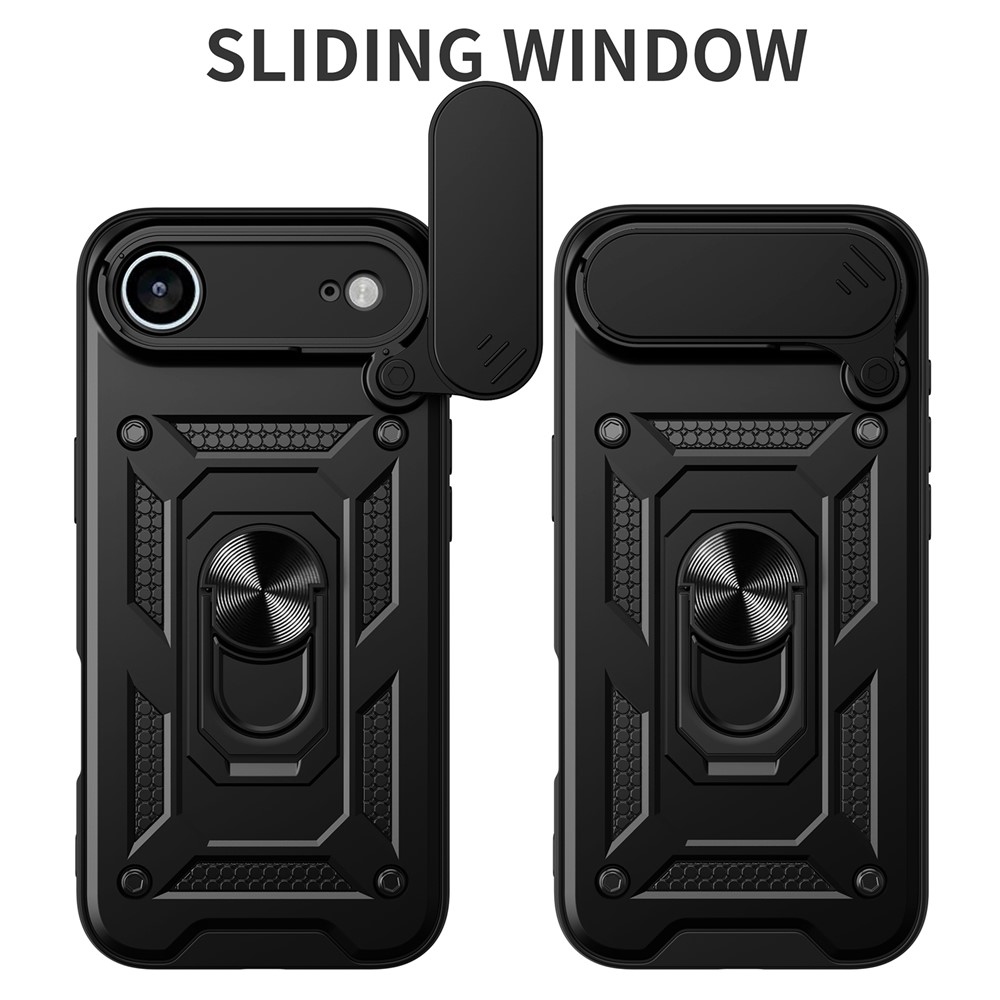 Ring odolný kryt na iPhone 17 Air - černý