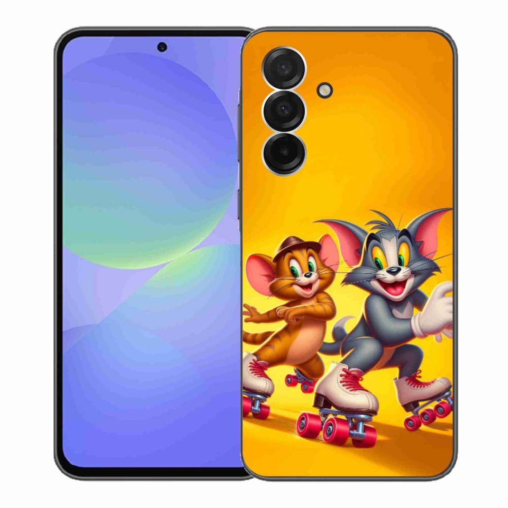 Gelový kryt mmCase na Samsung Galaxy A36 5G - tom a jerry