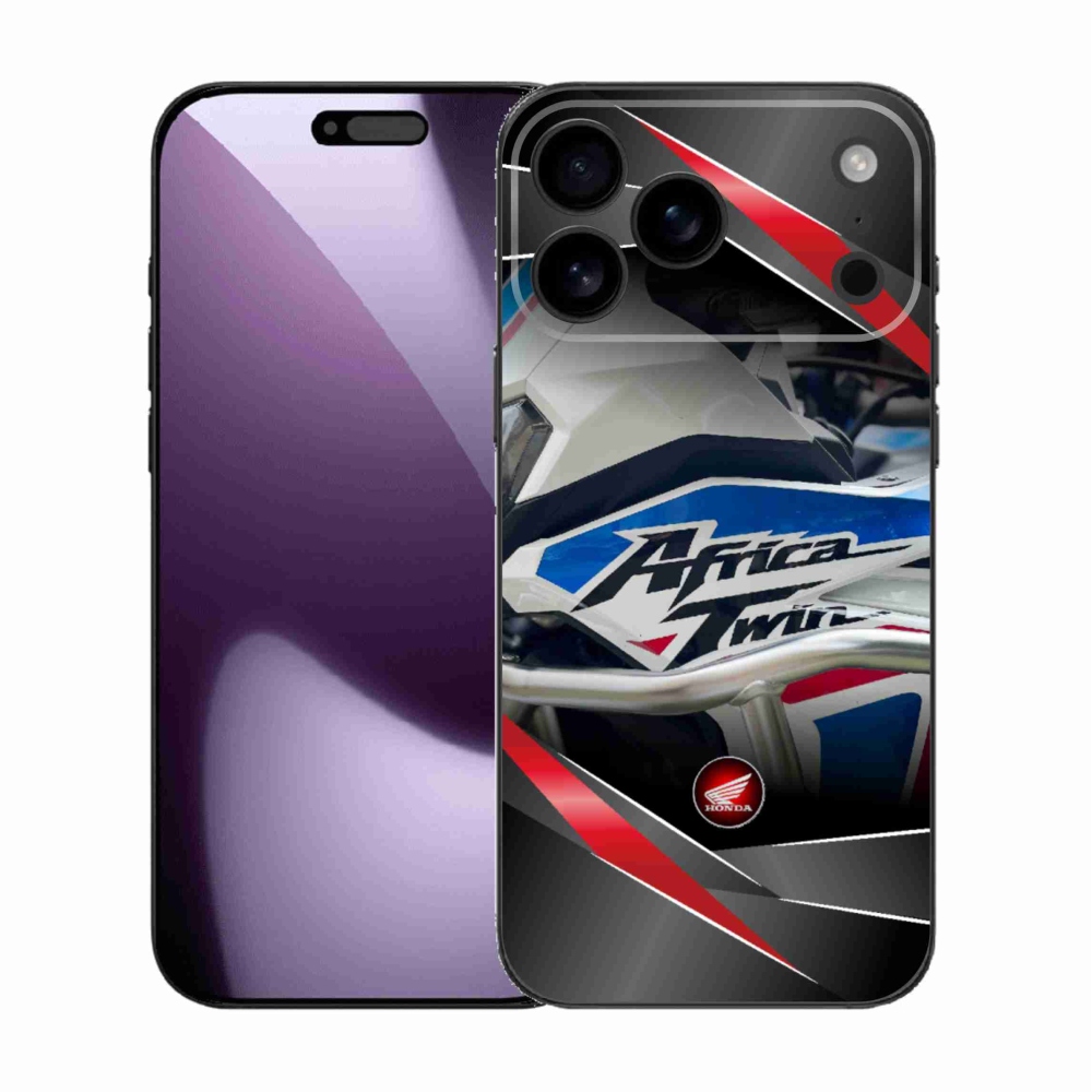 Gelový kryt mmCase na iPhone 17 Pro Max - motorka honda