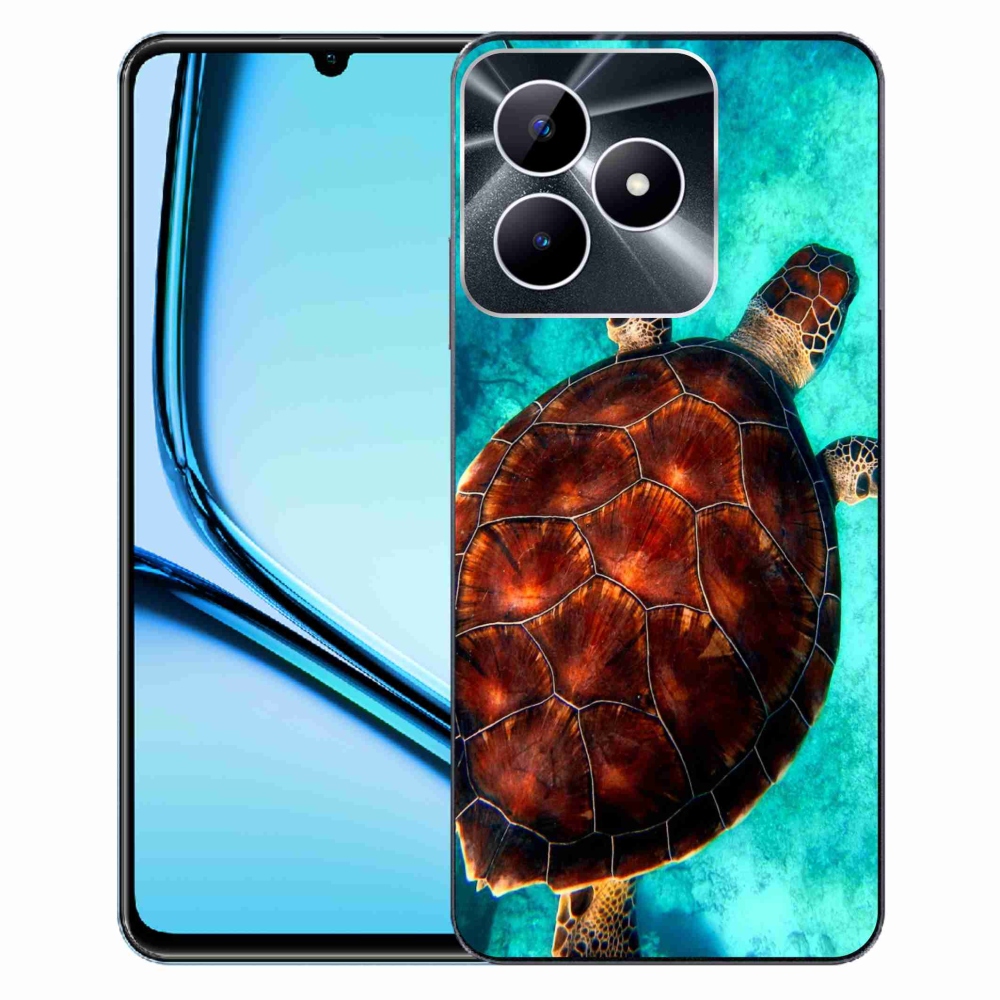 Gelový kryt mmCase na Realme Note 50 - želva