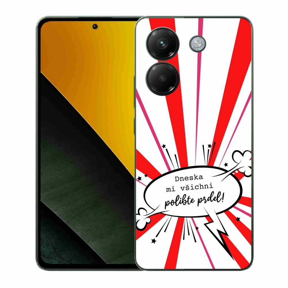 Gelový kryt mmCase na Xiaomi Poco M7 Pro 5G - vtipný text 15 bílé pozadí