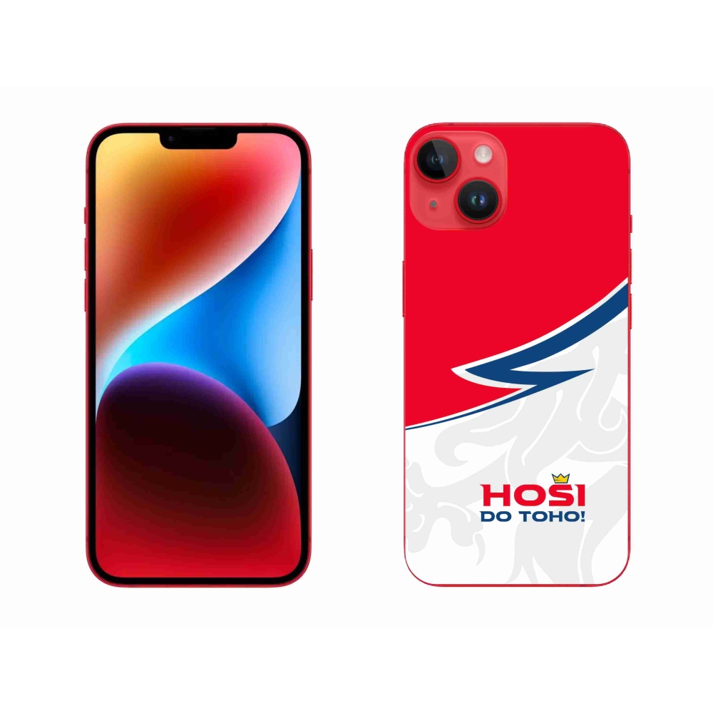 Gelový kryt mmCase na iPhone 14 Plus - hoši do toho