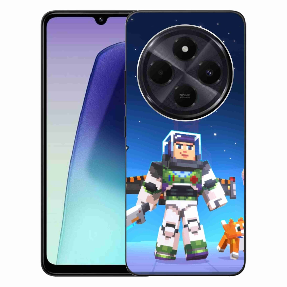 Gelový kryt mmCase na Xiaomi Redmi 14C/Poco C75 - minecraft 2