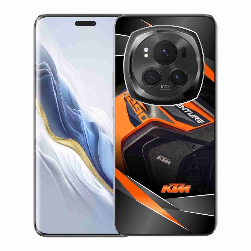Gelový kryt mmCase na Honor Magic 6 Pro 5G - motorka ktm