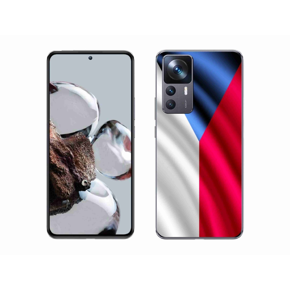 Gelový kryt mmCase na mobil Xiaomi 12T Pro - česká vlajka