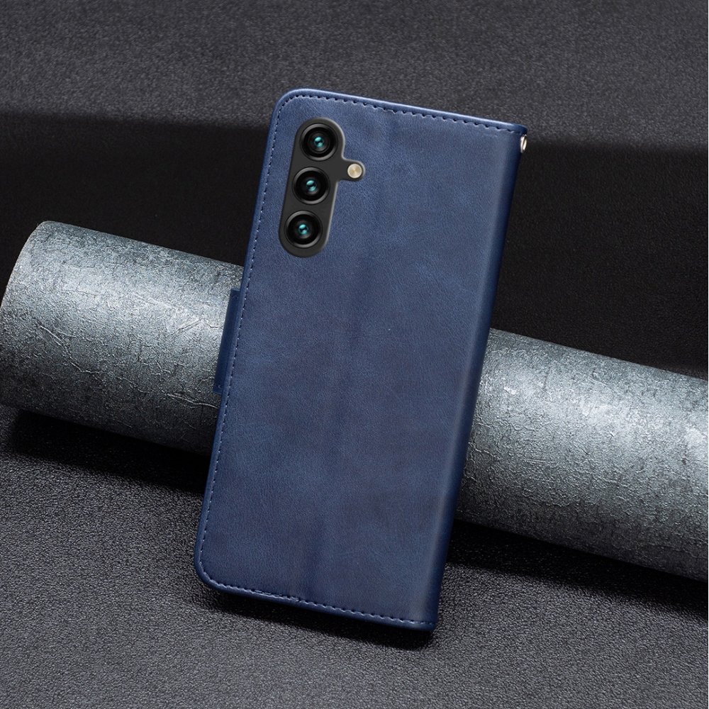 Case knížkové pouzdro na Samsung Galaxy S25 FE - modré