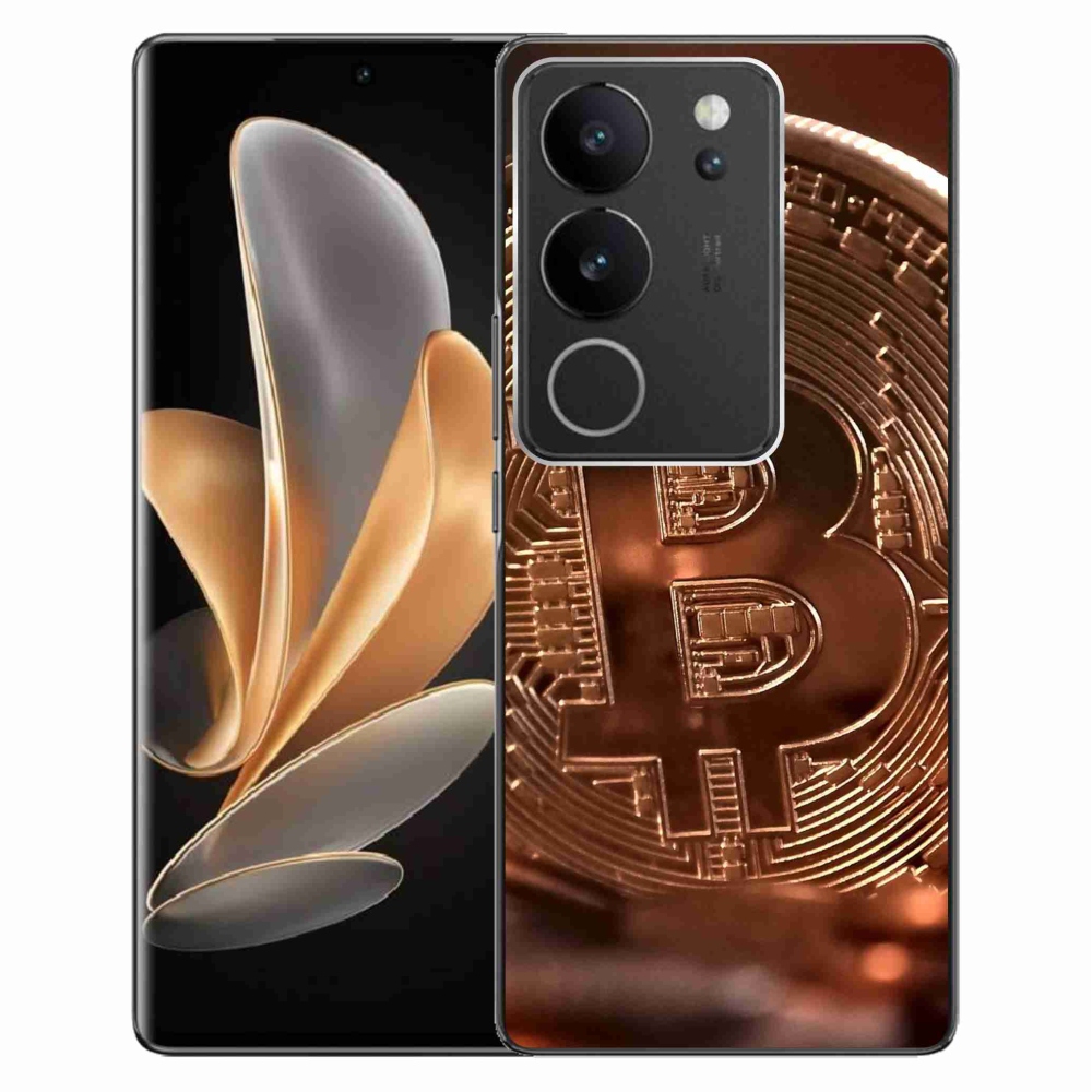 Gelový kryt mmCase na Vivo V29 5G - bitcoin