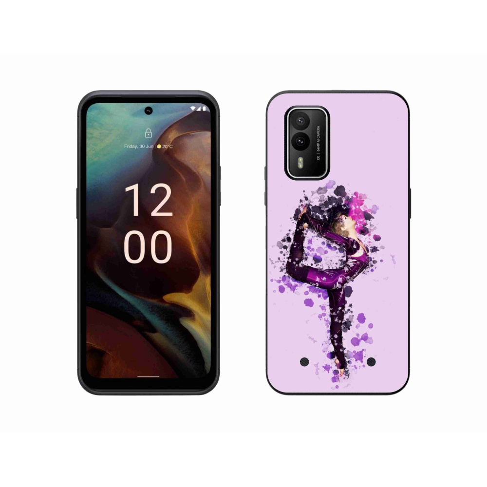 Gelový kryt mmCase na Nokia XR21 - baletka