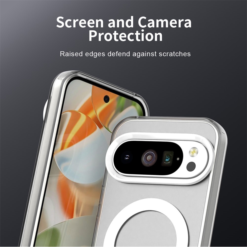 Candy gelový obal MagSafe pro Google Pixel 10 Pro/Pixel 10 - průhledný