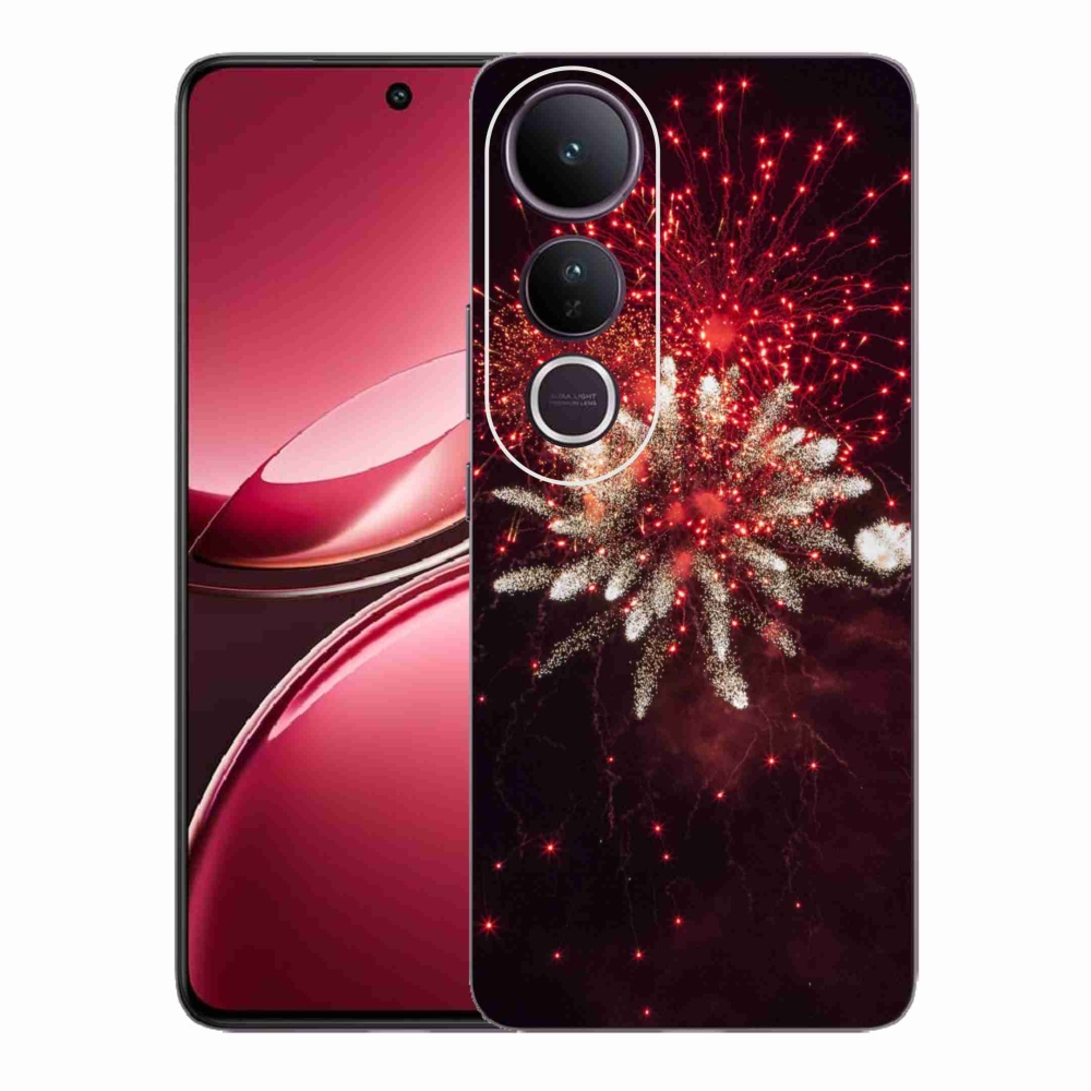 Gelový kryt mmCase na Vivo V50 Lite 4G/5G - ohňostroj