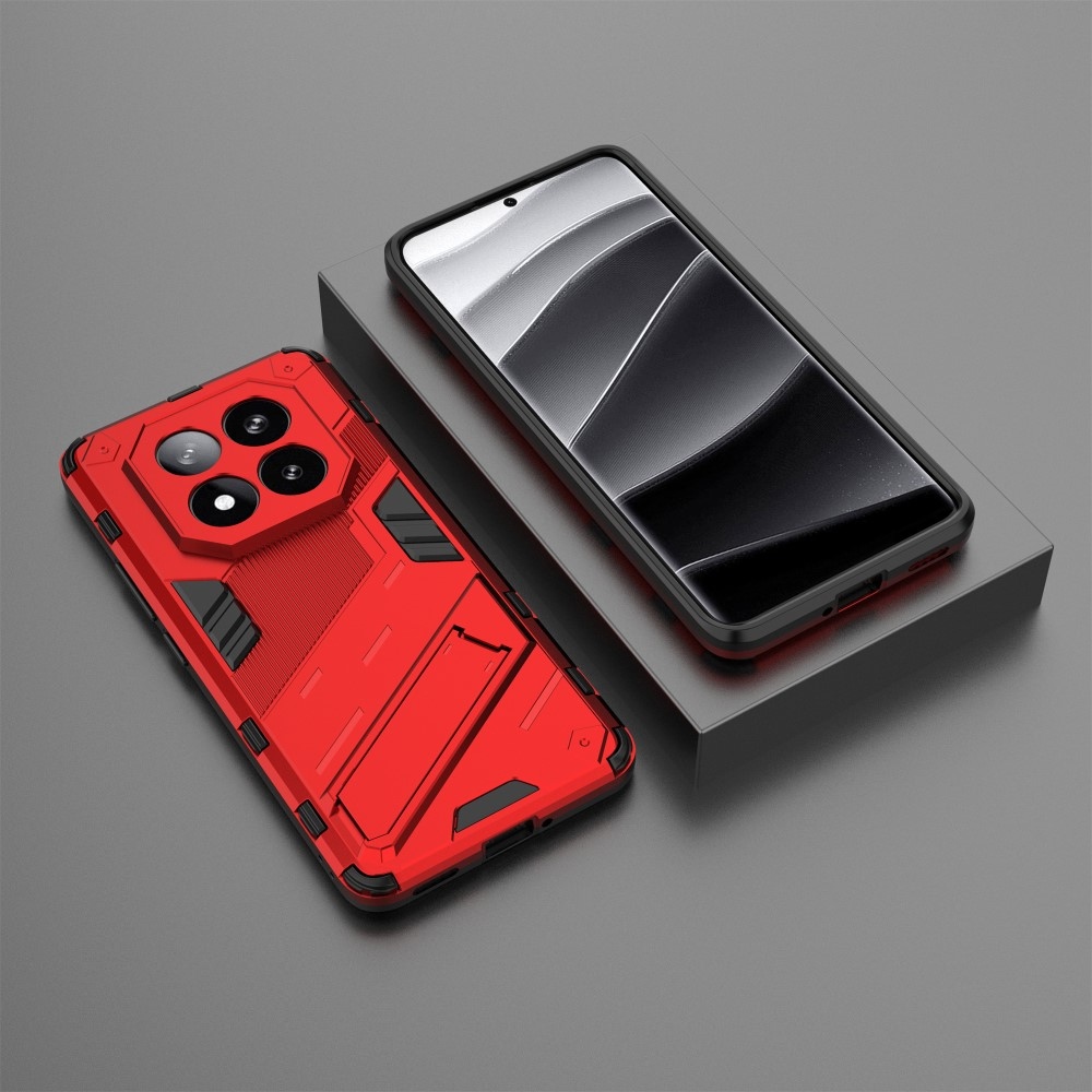 Armory odolný kryt na Xiaomi Redmi Note 14 Pro+ 5G - červený