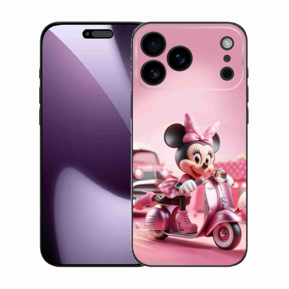 Gelový kryt mmCase na iPhone 17 Pro Max - minnie 1