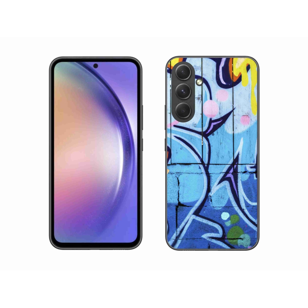 Gelový kryt mmCase na Samsung Galaxy A54 5G - graffiti