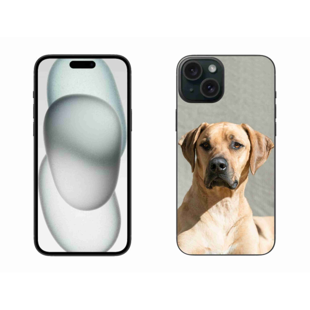 Gelový kryt mmCase na iPhone 15 Plus - ridgeback