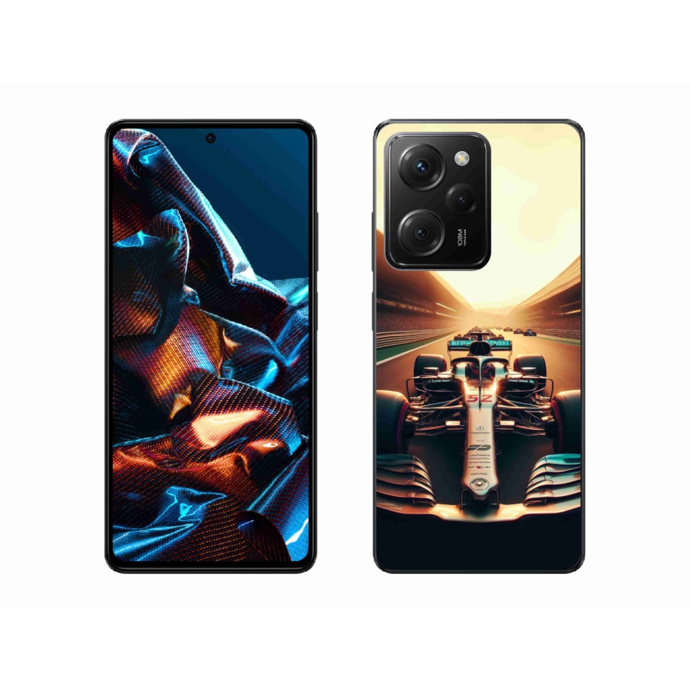 Gelový kryt mmCase na Xiaomi Poco X5 Pro 5G - formule 1