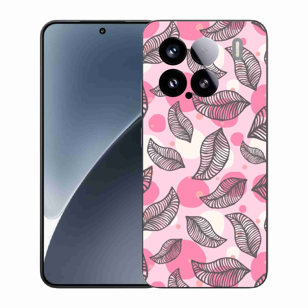 Gelový kryt mmCase na Xiaomi 15 - kreslené padající listy