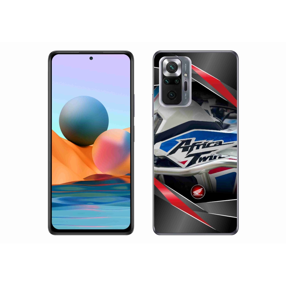 Gelový kryt mmCase na Xiaomi Redmi Note 10 Pro - motorka honda
