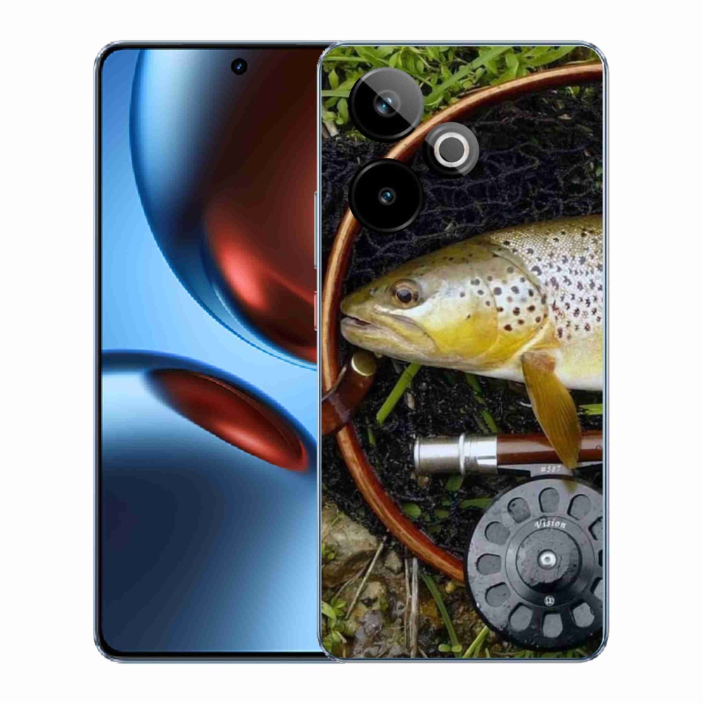 Gelový kryt mmCase na Realme GT 7 5G/GT 7T 5G - pstruh 2