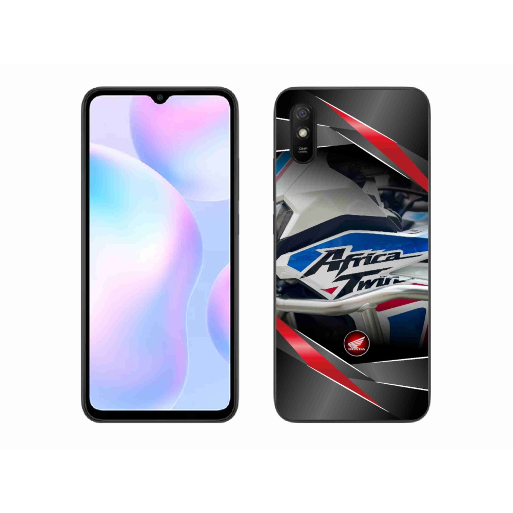 Gelový kryt mmCase na Xiaomi Redmi 9A - motorka honda
