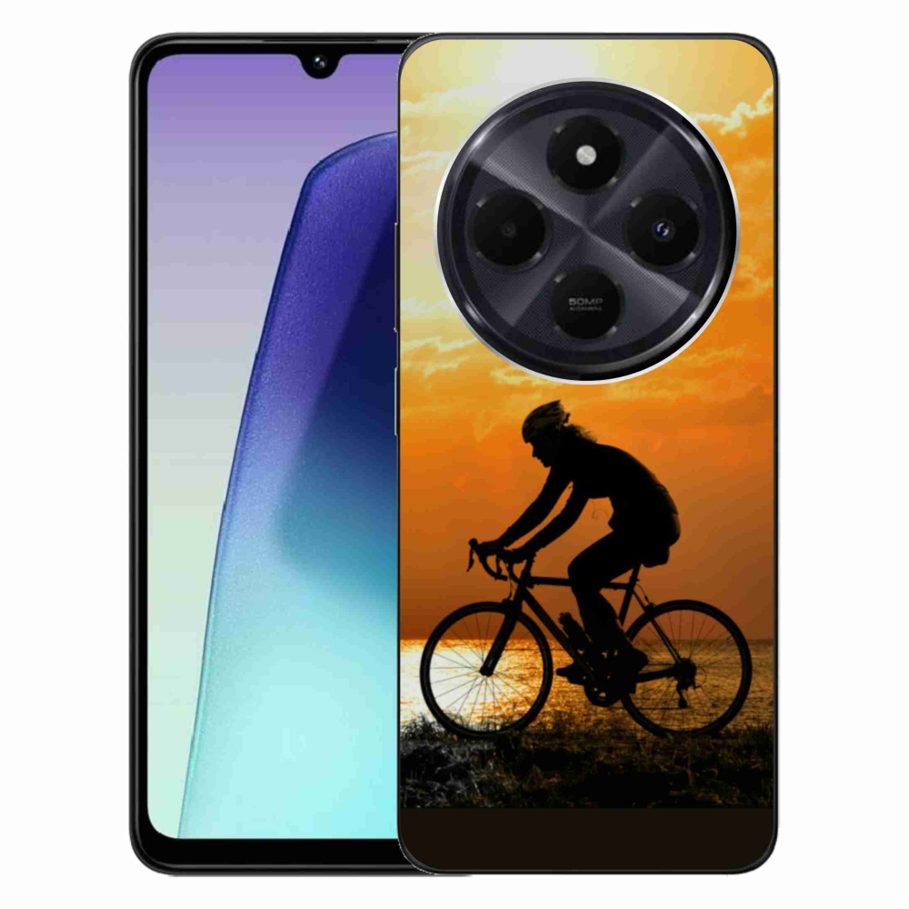Gelový kryt mmCase na Xiaomi Redmi 14C/Poco C75 - cyklovýlet
