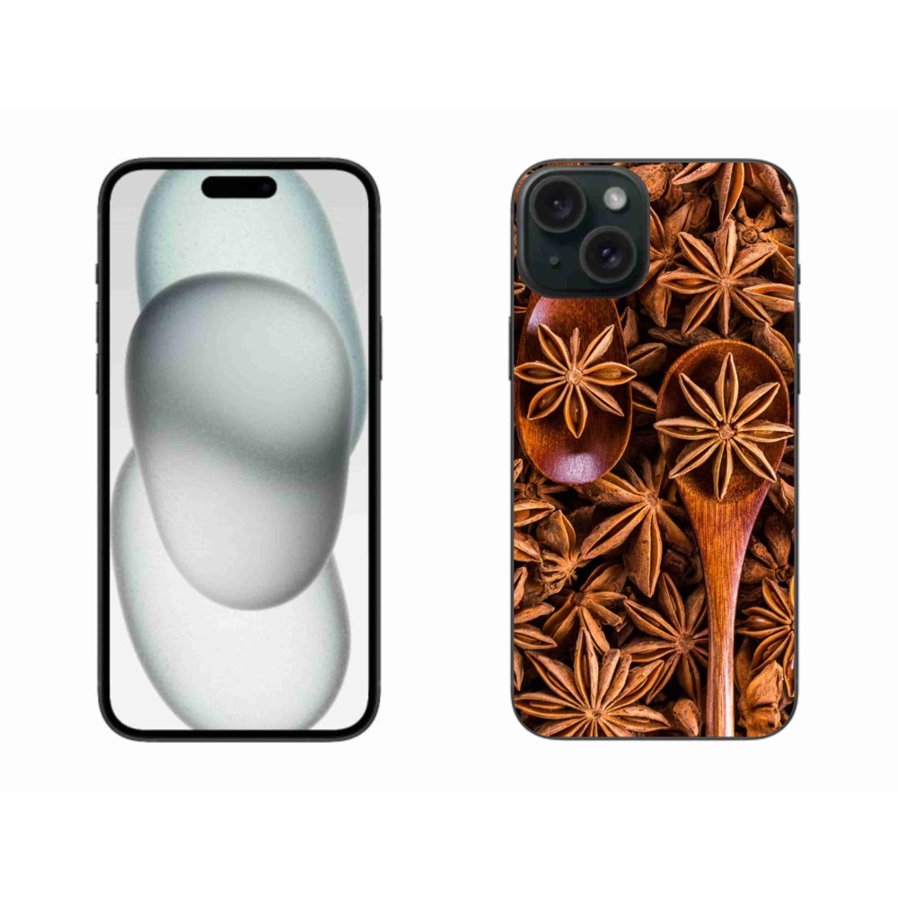 Gelový kryt mmCase na iPhone 15 Plus - vonný anýz