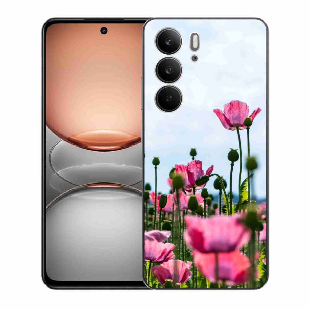 Gelový kryt mmCase na Realme C75 - vlčí mák