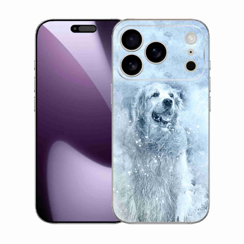 Gelový kryt mmCase na iPhone 17 Pro - retrívr