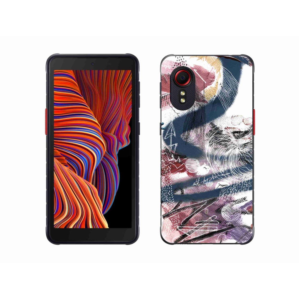 Gelový kryt mmCase na Samsung Galaxy Xcover 5 - abstraktní motiv 28