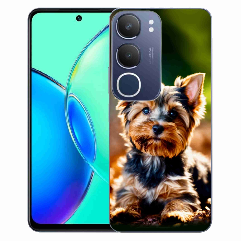Gelový kryt mmCase na Vivo Y19s - jorkšír 10