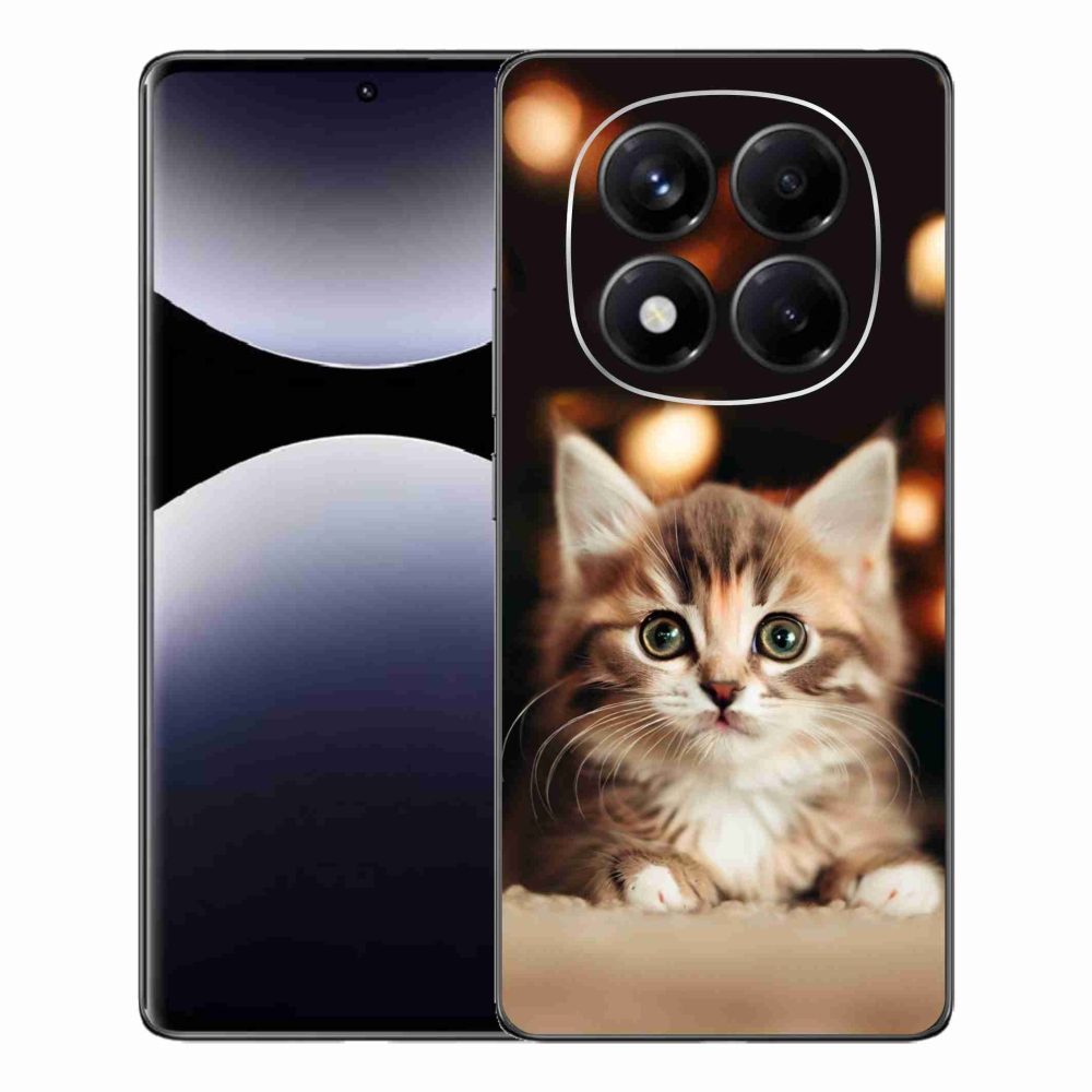 Gelový kryt mmCase na Xiaomi Redmi Note 14 Pro - roztomilé kotě 2