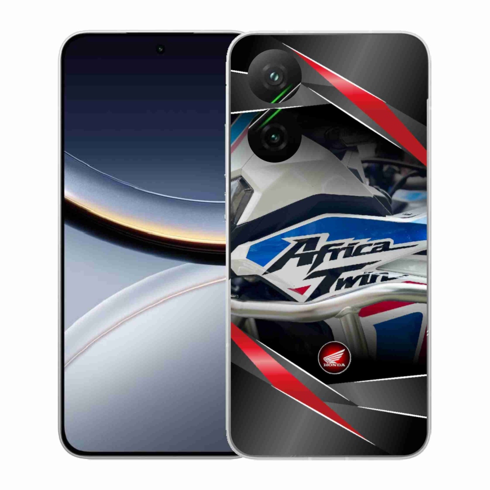 Gelový kryt mmCase na Xiaomi Poco F7 5G - motorka honda